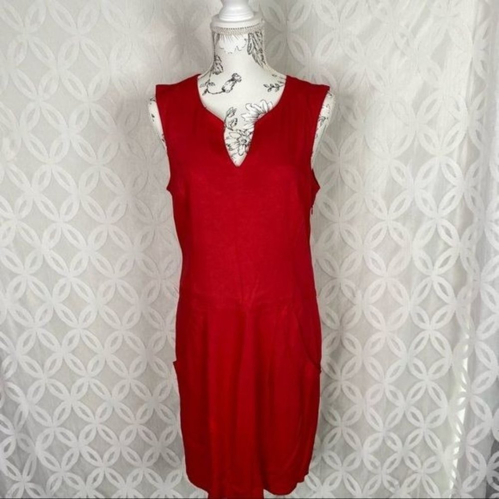Theory Adalize Habitat Notch Neck Dress - Picture 6 of 8